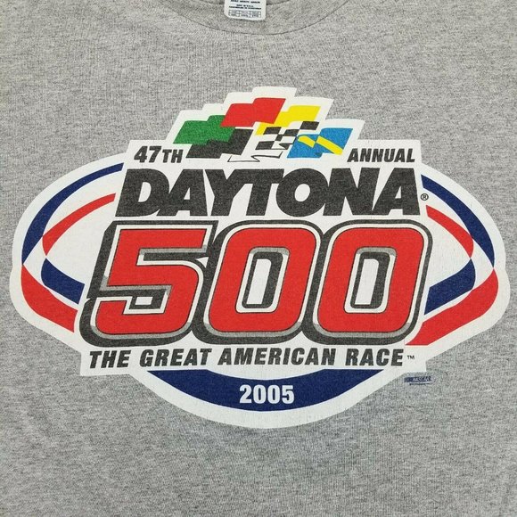 Vintage Nascar Daytona 500 T Shirt 2005 Gray XXL - Picture 2 of 5